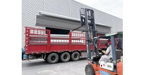 接單 交付——70多噸不銹鋼天溝完工發(fā)貨